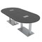 Skutchi Designs 45 in W, 96 in L, 29 in H, Engineered Wood Top, Grey HAR-RAC-46X92-DOU-ELEC-ASIANNIGHT - alternate 1